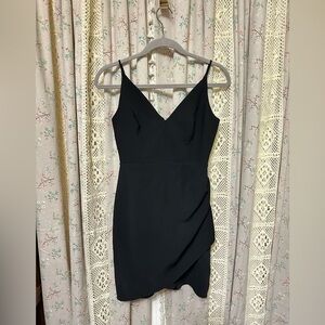 Amanda Uprichard Black Slip Dress‎ XS
